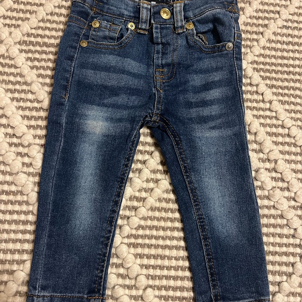 7 For All Mankind Dark Blue Kids Jeans